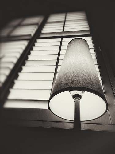 san francisco grayscale photography of table lamp lamp